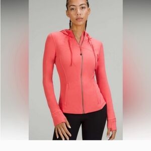 Lululemon define jacket size 6 pale raspberry